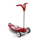 Patinete Radio Flyer com base extra larga e freio a pé