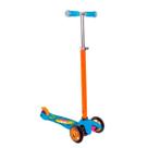 Patinete Scooter Com Altura Ajustável Freio Traseiro 3 Rodas Brinquedo Infantil Para Brincar ao Ar Livre Estável - Samba