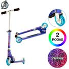 Patinete Scooter Marvel SpiderMan Infantil Azul de Alumínio