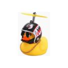 Patinho Jack Com Led Pato de Borracha Bike Moto