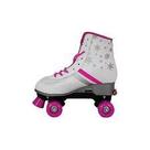 Patins 4 Rodas Clássico Branco 35/38 Roller Tradicional Fênix