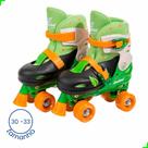 Patins 4 Rodas Roller Verde Ajustável 30-33 PK-04VD - Fênix - Fenix Brinquedos