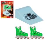 Patins de Dedo com Rampa - Radical X-Trick - Art Brink Patins de Dedo com Rampa - Radical X-Trick - Art Brink