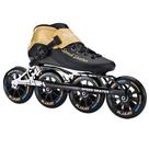 Patins de velocidade em linha SLJJLHX Adultos para homens e mulheres pretos