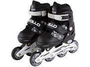 Patins In Line Ajustável 31-34 Cinza e Preto Vollo Patins In Line Ajustável 31-34 Cinza e Preto Vollo