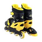 Patins Infantil com Kit de Proteção - Preta