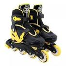 Patins Infantil com Kit de Proteção - Preta