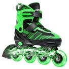Patins inline ajustáveis ECOO com rodas luminosas para crianças