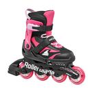 Patins inline ajustáveis Rollerblade Microblade para crianças, rosa