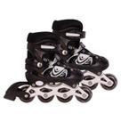 Patins Inline Infantil 4 Rodas Preto 31 ao 34