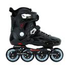 Patins Inline Iniciante Roller Freestyle Urban Traxart Dynamix Preto Feminino Masculino