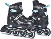 Patins Inline Roller Semi Profissional Base Alumínio Abec 7 Patins Inline Roller Semi Profissional Base Alumínio Abec 7