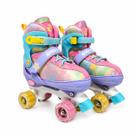 Patins Quad Kit Explorador das Estrelas Rosa TAM 30-33