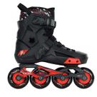 Patins Revolt Preto Rodas Pretas - 80mm ABEC-9