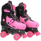 Patins roller ajustavel tamanho 33-36 - dm toys