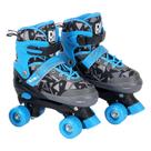 Patins Roller com Acessorios 34-37 - Azul