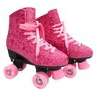 Patins Roller Estilo New Rosa - Tamanho 34