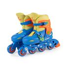 Patins Roller Inline Infantil Azul 30-33 Fenix