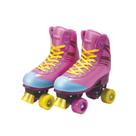 Patins Roller Skate Ajustável 4 Rodas Fenix