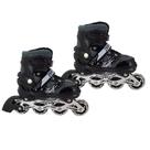 Patins Sports Cinza / Preto 38-42 Infantil até 50Kg Ref 8847 Patins Sports Cinza / Preto 38-42 Infantil até 50Kg Ref 8847