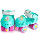 Patins SULIFEEL Kids Quad ajustáveis para 2 a 5 anos