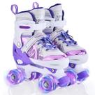 Patins TOMSHOO para meninas, crianças, crianças, iniciantes, roxos