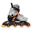 Patins Traxart Infantil StarLight Preto com Rodas de LED - ABEC-9