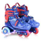 Patins ZOOBLISS Kids 4 tamanhos ajustáveis de 3 a 7 anos com rodas iluminadas Patins ZOOBLISS Kids 4 tamanhos ajustáveis de 3 a 7 anos com rodas iluminadas