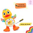 Pato Dançarino, Brinquedo Musical, Luzes Vibrantes, Interativo Para Crianças, Animado, Colorido Pato Dançarino, Brinquedo Musical, Luzes Vibrantes, Interativo Para Crianças, Animado, Colorido