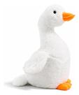 Pato De Pelúcia Branco Macio Antialérgico 28cm Infantil Pato