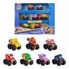 Patrulha Canina 7 Mini Carrinhos Pup Squad E Roxi Sunny 3595