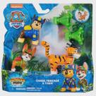 Patrulha Canina KIT com 3 Chase Tracker e Tiger Jungle PUPS SUNNY 3583