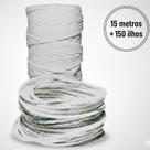 Pavio para Velas Artesanais 100% algodão sem fio de cobre 3mm com ilhós