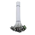 Pavio Para Velas Decorativas Artesanais Perfumadas de Algodão fino 2mm com 17CM de Altura Parafinado e com ilhos - B2030