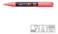 PC-1M Posca Rosa Coral Ponta Cônica 0.7 mm