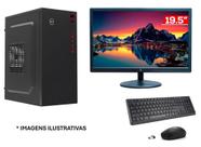 PC BÁSICO II - GR INFO - AMD Athlon, SSD 240GB,8GB DDR4, Com Monitor 19'