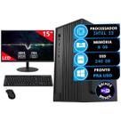 Pc Computador Completo Intel Core I3 8gb Ssd 240gb Monitor