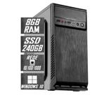 Pc Computador Cpu Intel Core I5 3470 / 8GB Memória Ram / Ssd 256GB M2 NVME - Windows 10 Pro