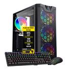 Pc Computador Gamer i3 9100 RX 550 Memória 16GB SSD 480GB
