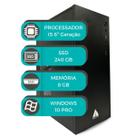 Pc Computador I5 6400 8GB DDR4 240 SSD 6Geração Win10 Pro