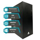 Pc Computador Intel Core I3 8GB DDR4 240 SSD 6 Geração Win11 Pro - Clique PC