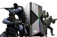 Pc Cpu Gamer Barato Desktop i5 turbo boost 3,2Ghz 16gb Ram ssd 480gb placa de vídeo 4GB