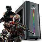 Pc Cpu Gamer Barato Desktop Intel i5 turbo 3.60Ghz 8gb ram ssd 240gb placa de vídeo GTX 1650 4GB