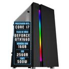 PC Gamer 3green Join Intel Core i7 16GB RAM Placa de vídeo Geforce GTX 1660 Ti 6GB SSD 256GB Fonte 500W 3GJ-059
