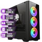 PC Gamer BluePC RUSH - Intel Core i5 16GB RAM Radeon RX 550 4GB SSD 512GB - PGBP-RUS1000