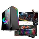Pc Gamer Bravus i7 GTX 1050 16GB Hd 1TB SSD 120GB Mon. 24"