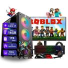 PC Gamer Completo Core i7 4ª Geração 16gb 1tb ssd sata Monitor de 19