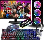 PC Gamer Completo DreamComputers AMD Ryzen 5, 16gb DDR4, SSD 512gb, Video Integrado Vega 7, moni 24'