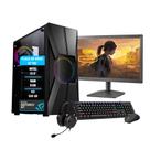 Pc Gamer Completo Hércules i3 3º Geração GT 740 Memória 8GB HD 500GB