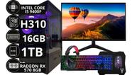 Pc Gamer Completo I5 9400f 16gb Ssd 1tb E Placa De Video 8gb